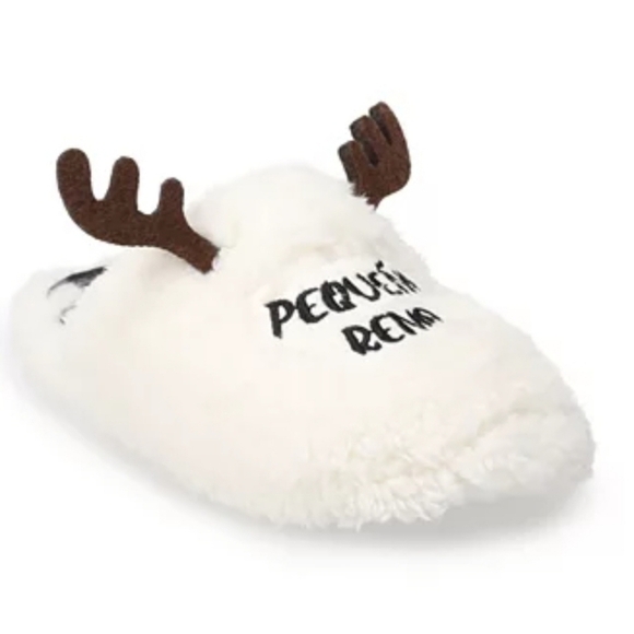 Kids Jammies For Your Families® Spanish Reindeer Slippers - Picture 1 of 5